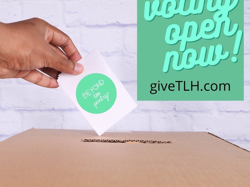 Vote Beyond the Pantry for a #GiveTLH Micro-Grant